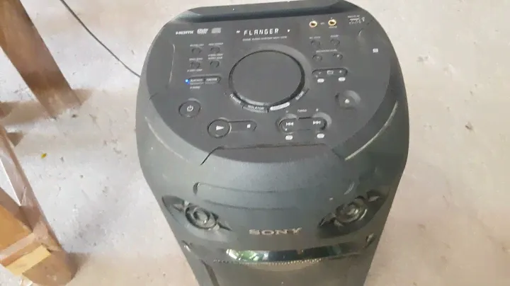 SONY MHC V21D bluetooth speaker