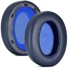For Sony WH-XB910N XB910N 2pcs Headset Earmuffs Sponge Cover (Blue)