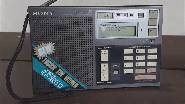 Radio Sony ICf-7600D