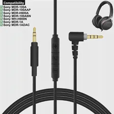 OFC Сменный кабель-удлинитель Aux для наушников Sony MDR-100A MDR-100AAP MDR-H600A MDR-100ABN MDR-1A MDR-1ABT MDR-1ADAC