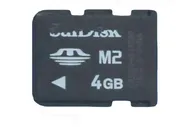Карта памяти MyPads Memory Stick Micro (M2) 4GB для старых телефонов Sony (или например PSP GO)