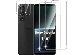 Защитные стекла MyPads для Sony Xperia 1 V, 2 штуки, с защитой камеры