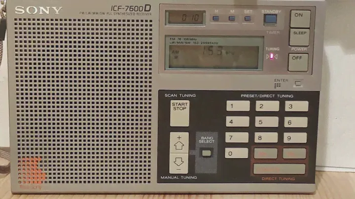 Вот так принимает SONY ICF-7600D на длинных волнах!