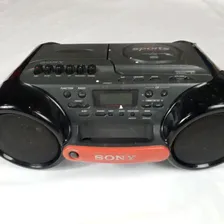 SONY ESP SPORT CFD-980 PORTABLE CD CASSETTE-CORDER RADIO PLAYER WATER RESISTANT