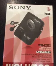 Новый кассетный плеер Sony walkman WM-EX112