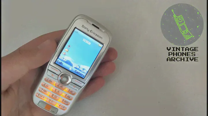 Sony Ericsson K500i Mobile phone menu browse, ringtones, games, wallpapers