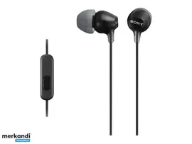 Sony MDR-EX15APB EX серии наушники с микрофоном черный MDREX15APB. СЕ7