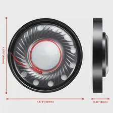 40 мм запасной динамик для Sony MDR-XB600 MDR-XB500 MDR-XB950BT MDR-XD150 RF912RK MDR-7506 наушники (art.: 3920b59f27bd4)