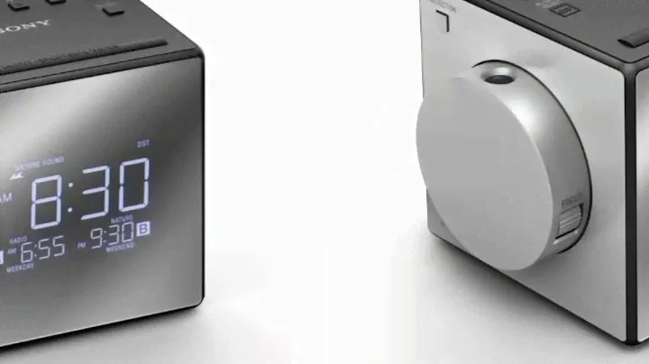 Wake up refreshed: Sony ICF-C1PJ alarm clock with soothing nature sounds