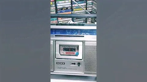 SONY CFS-61S tape recorder cassette player