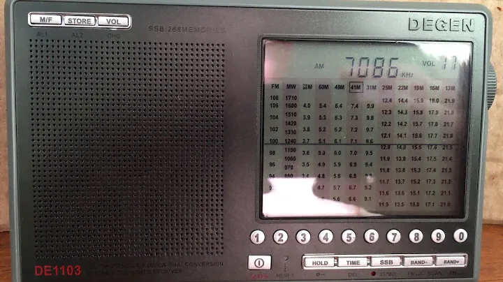 Sony ICF-SW77 Degen 1103 40m