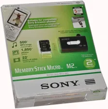 2GB Memory Stick Micro M2 Sony + USB Adapter (MS-A2GU2//T)