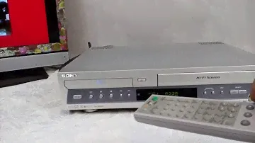 Combo Nagrywarka DVD VHS SONY SLV-D900E + PILOT!!