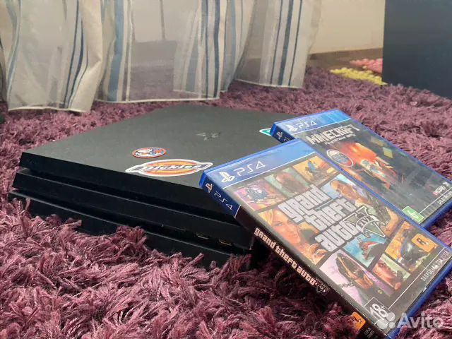 Sony playstation 4 pro 2 игры в подарок