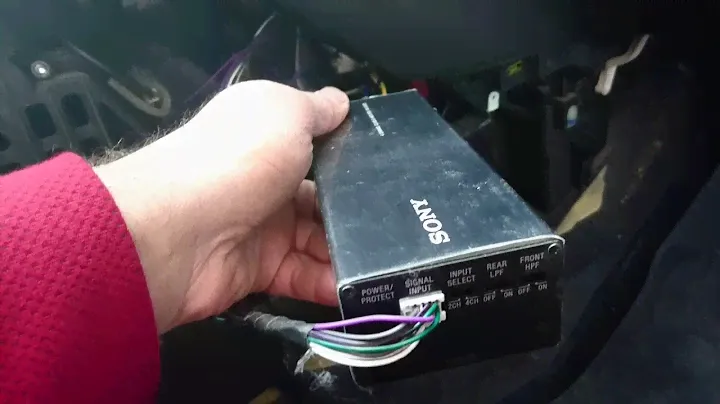 Sony XM-S400D 4 Kanal Amplifikatör