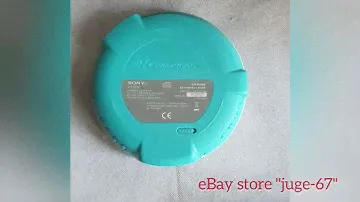 Sony D-EJ000 PORTABLE CD WALKMAN / G-PROTECTION