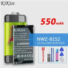 Аккумулятор KiKiss NWZB152 (361843 2 линии) 550 мАч для Sony NWZ-B135F B152 NWZ-B172F NWZ-B162F B173F B183F Bateria