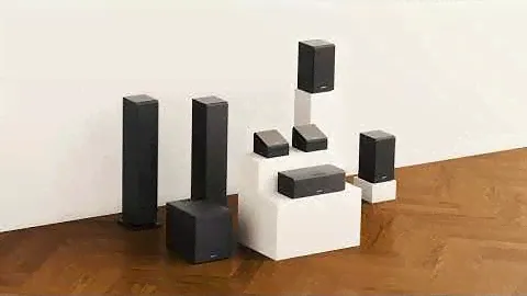 Sony SSCS3 3-Way Floor-Standing Speaker (Single) - Black
