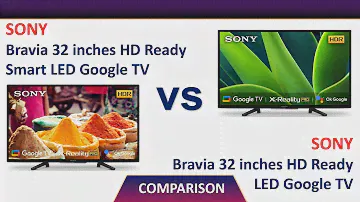 Sony 32 inches Google TV KD 32W820K Vs Sony 32 inches Google TV KD 32W830K