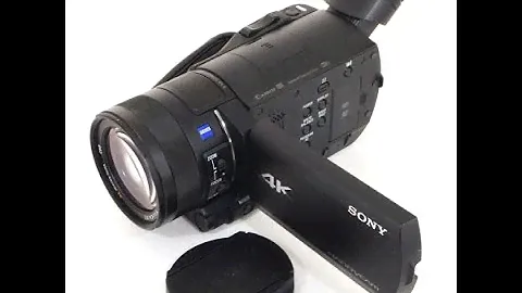 Обзор Видеокамеры Sony FDR-AX100E 4K
