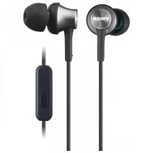Наушники-вкладыши Sony MDR-EX450AP, проводные, серый