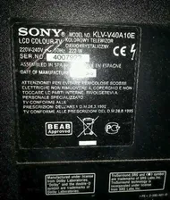 Sony KLV-V40A10E