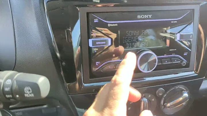 Învățarea comenzilor de pe volan pentru SONY DSX B700 - Mitsubishi Space Star 2023