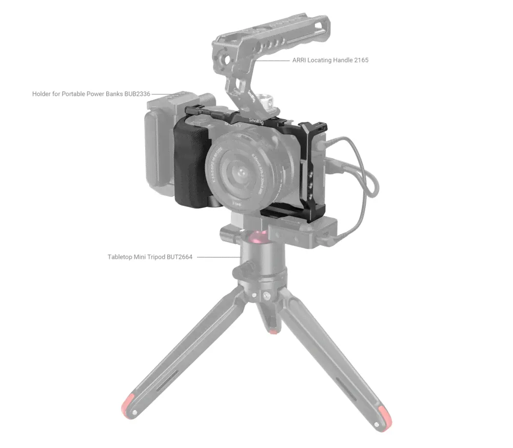 Клетка SmallRig 3538B для Sony ZV-E10, Черный, 3538B для Sony ZV-E10-2