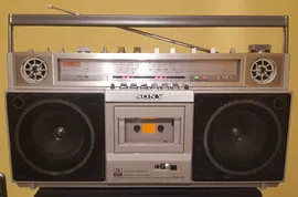 Sony CFS-V3 Rarität Radiorecorder Ghettoblaster Radio Kassette Recorder
