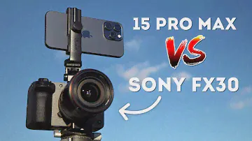 iPhone 15 Pro Max против Sony FX30 Для Видео в LOG
