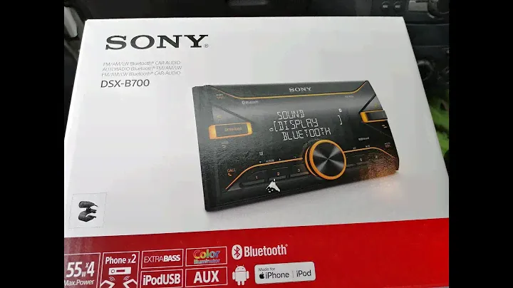 Обзор радиоустановщика Sony DSX-B700 + базовое руководство по установке