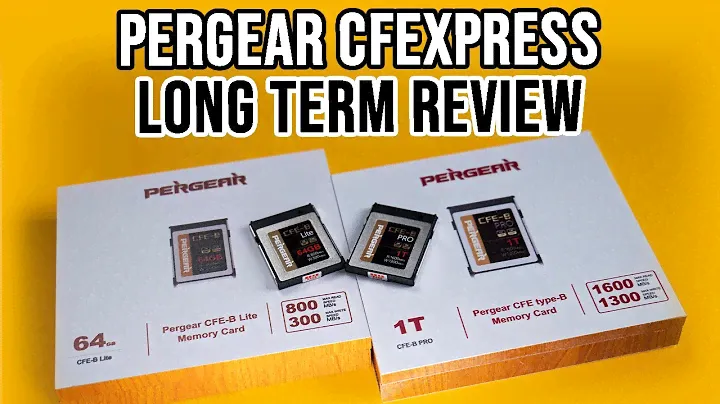 Pergear CFExpress (Type-B) Long Term Review