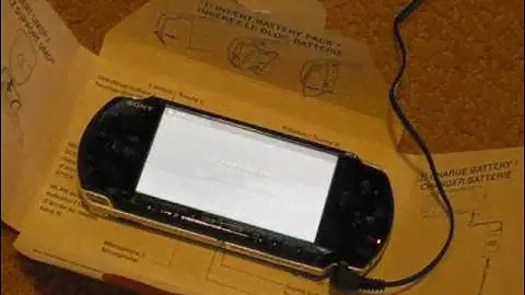 Sony PSP 3001 Unboxing With 2 Games (Colour Piano Black)