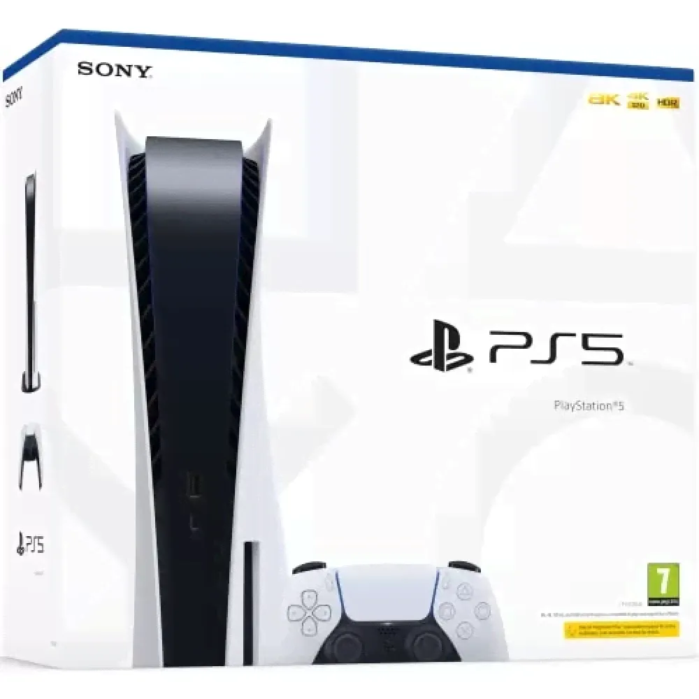 Игровая приставка Sony Playstation 5 (с приводом Blu-Ray) CFI-1218A-0