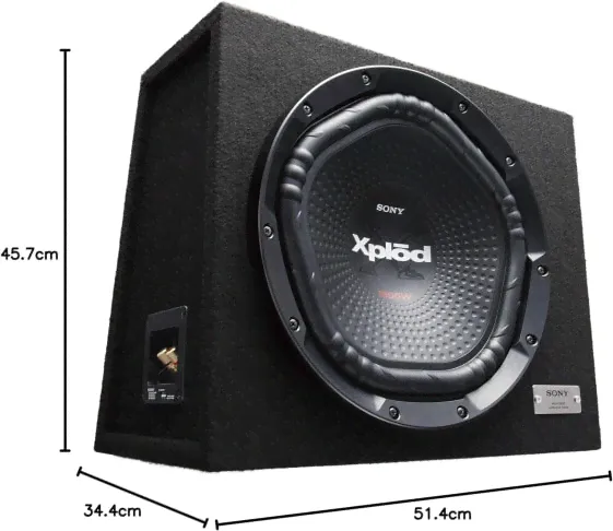 Sony XS-NW1202E Car Subwoofer (1800 Watt and RMS 420W)-4