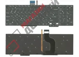 Клавиатура для ноутбука Sony Vaio SVT15 черная с подсветкой