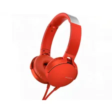 Sony MDR-XB550AP Extra Bass Red