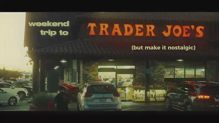 grocery shopping BUT make it cinematic (using Sony ZV E10 II)