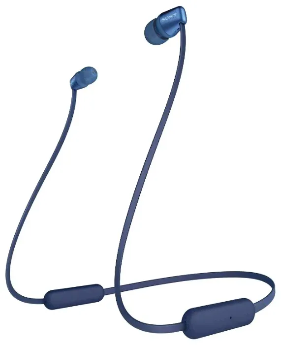 Беспроводные наушники Sony WI-C310 blue-1