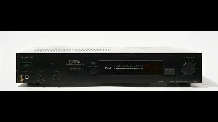 Sony PCM-501ES digital audio processor with SL-HF950ES betamax recorder