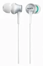 Наушники вкладыши Sony MDR-EX450AP 1.2м белый проводные (в ушной раковине)