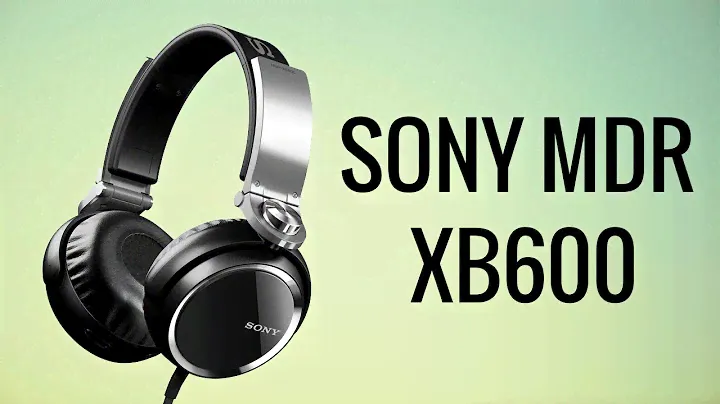 Видеообзор на Наушники Sony mdr xb600 (Review Sony mdr xb600 headphones)