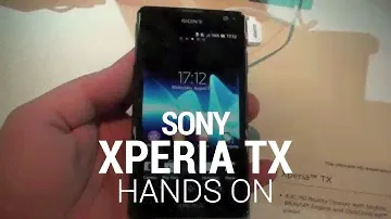 Sony Xperia TX Hands On!
