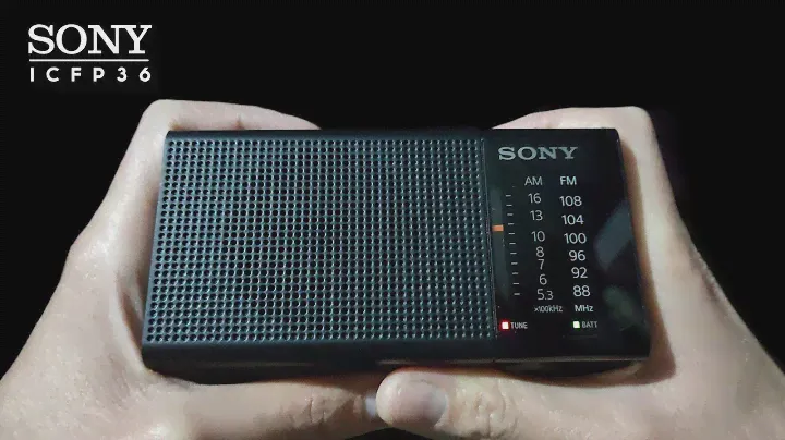SONY  ICF - P36 AM/FM RADIO | SONY Dual Band Radio | SONY ICF P36 AM/FM Radio