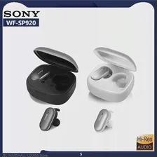 Оригинальные беспроводные Bluetooth наушники SONY WF-SP920, басовые стереонаушники, музыкальные наушники, спортивные водонепроницаемые TWS наушники с... (art.: 3920bce599337)
