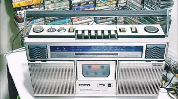 SONY CFS-61S vintage antique audio cassette recorder chalana sikhe