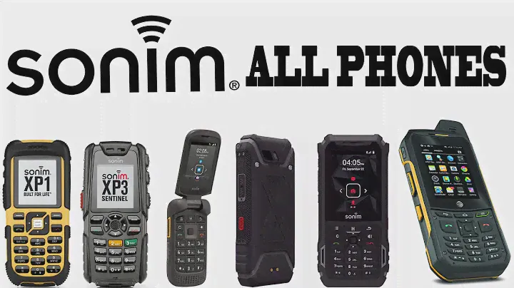 All Sonim Phones  Evolution