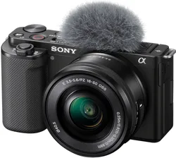 Беззеркальная камера Sony Alpha ZV-E10 Kit 16-50mm черная
