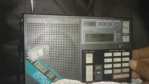 (💰Sold Out) JAPAN Vintage Like New SONY ICF-7600D Radio Full Working