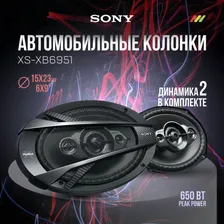 Автомобильные колонки Sony XS-XB6951